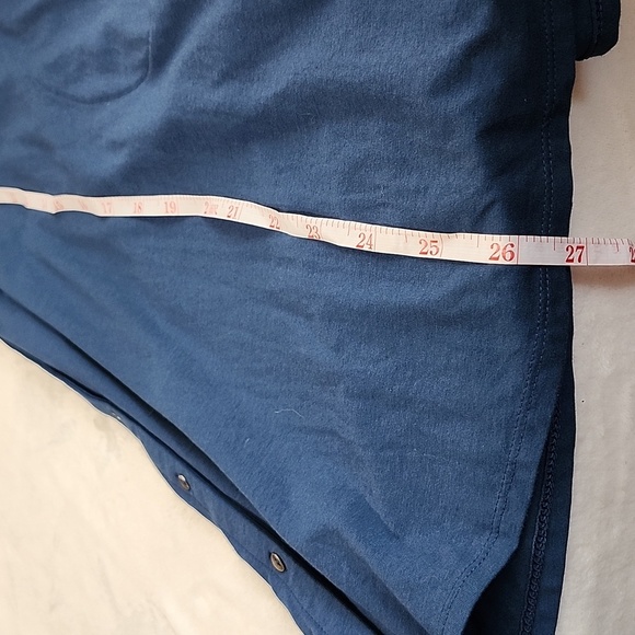 JJill soft jersey knit midi dress button down sleeveless with collar siz…‎ - Picture 4 of 9